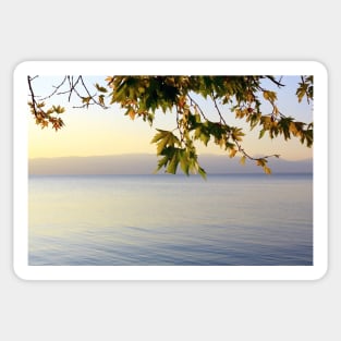 Light-Ohrid Lake-Photography Sticker